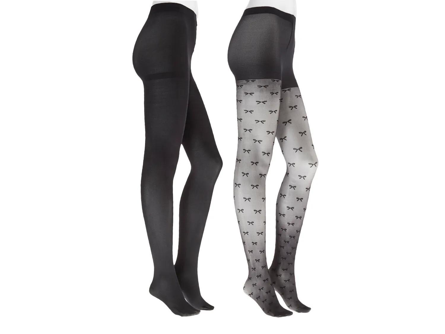 Bow Women's Tights - 2 Pack