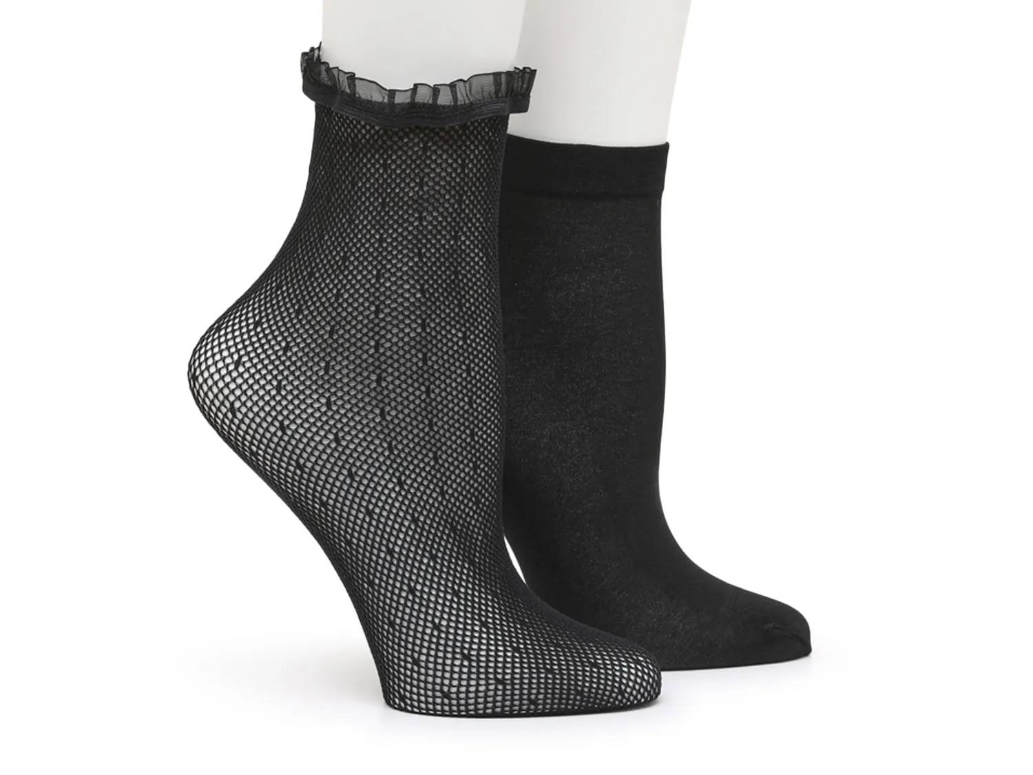 Dot Lace Women's Ankle Socks - 2 Pack
