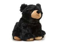 Black Bear Warming Stuffed Animal Black view