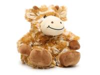 Giraffe Juniors Warming Stuffed Animal Light Brown view