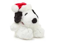 Holiday Snoopy Warming Stuffed Animal White view