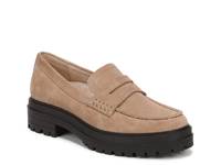 Georgia Penny Loafer Desert Sand Suede view