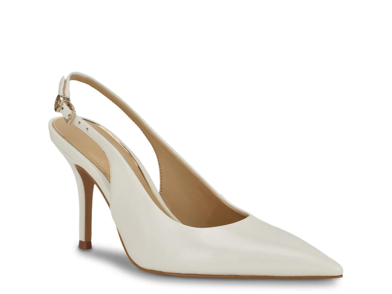 Guess Princelsa Pump | Women's | White | Size 5 | Pumps | Slingback | Stiletto