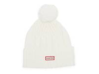 Cable Knit Pom Beanie White view