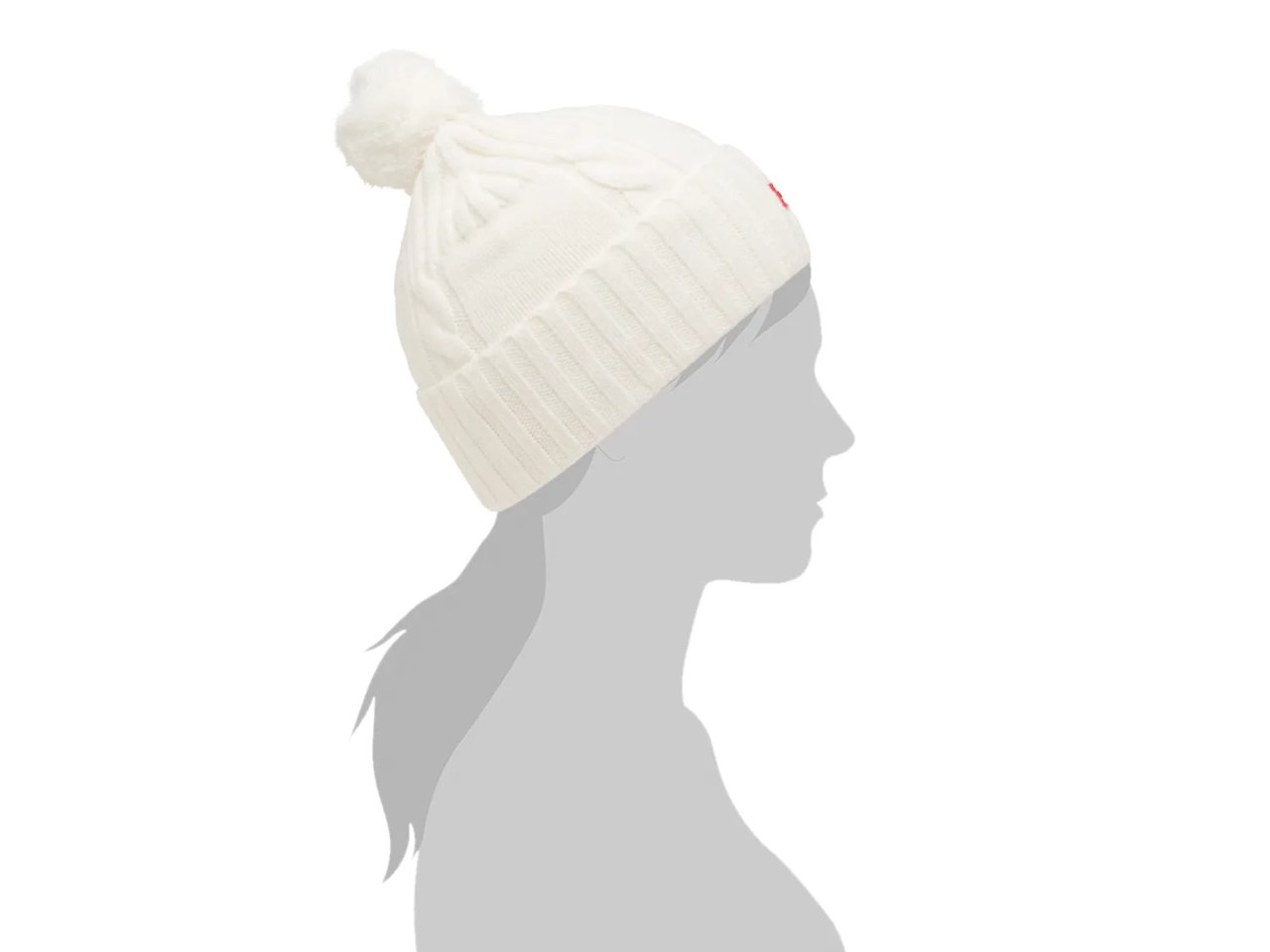 Cable Knit Pom Beanie