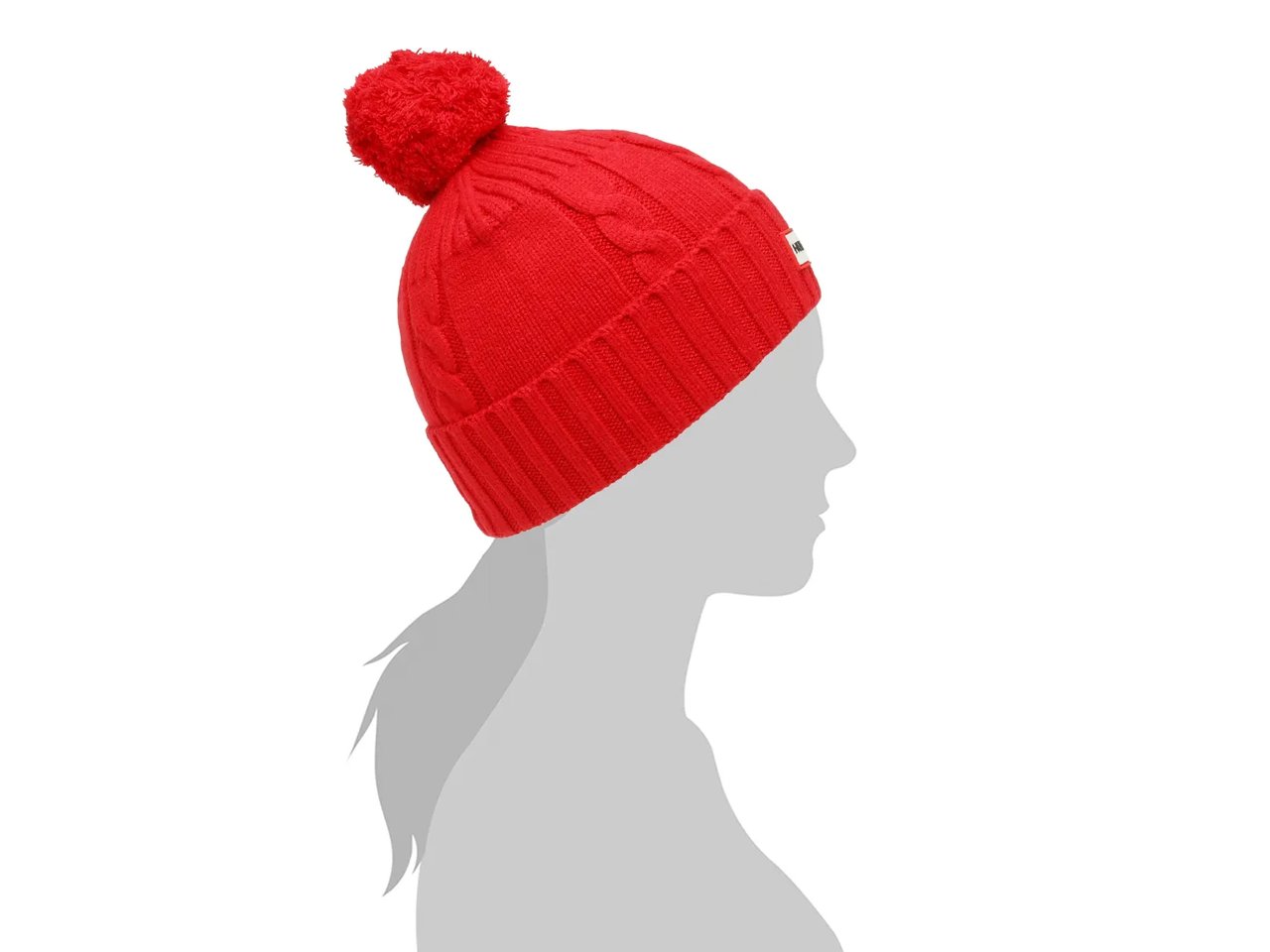 Cable Pom Beanie