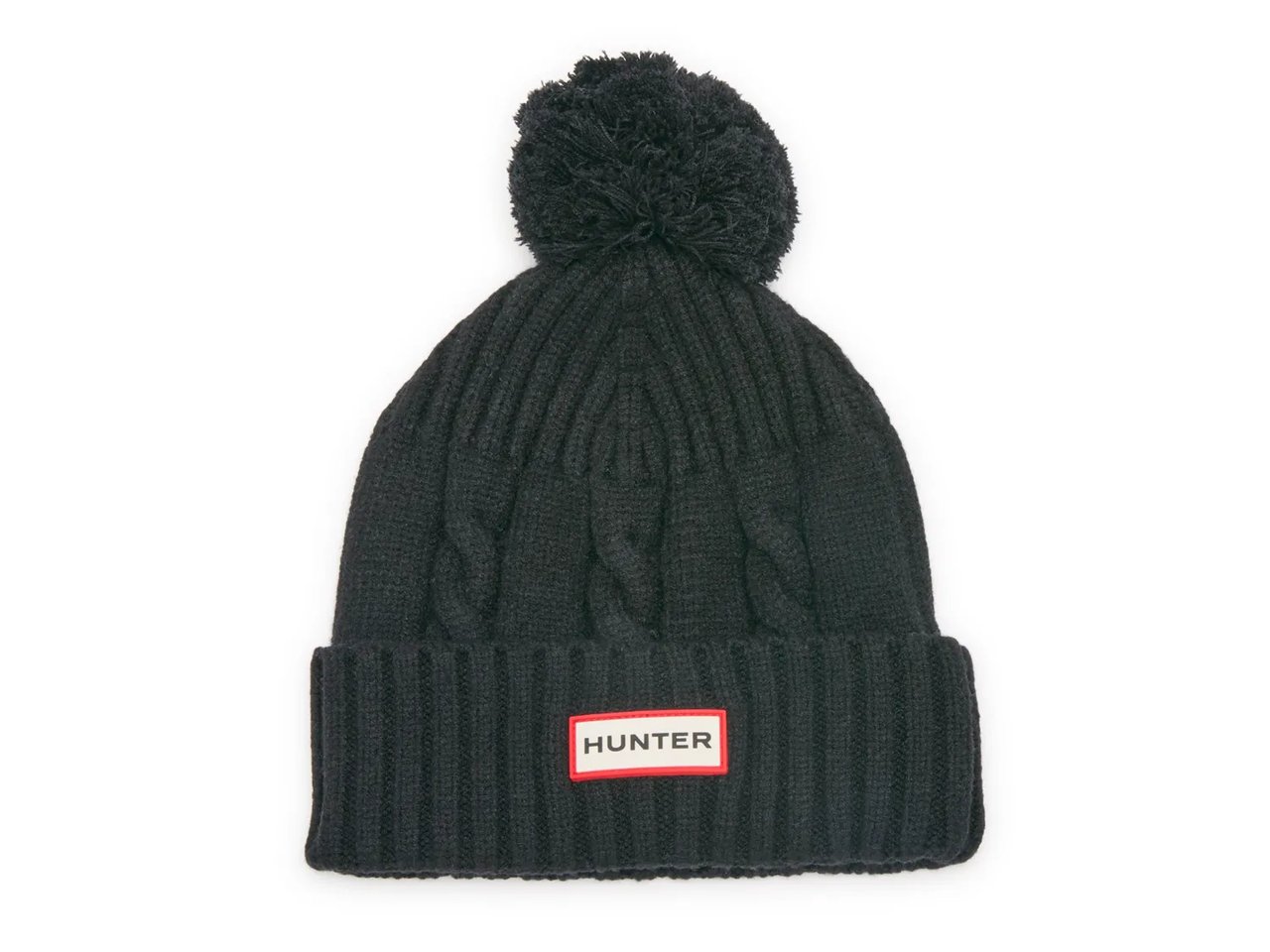 Cable Pom Beanie
