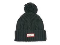 Cable Pom Beanie Black view