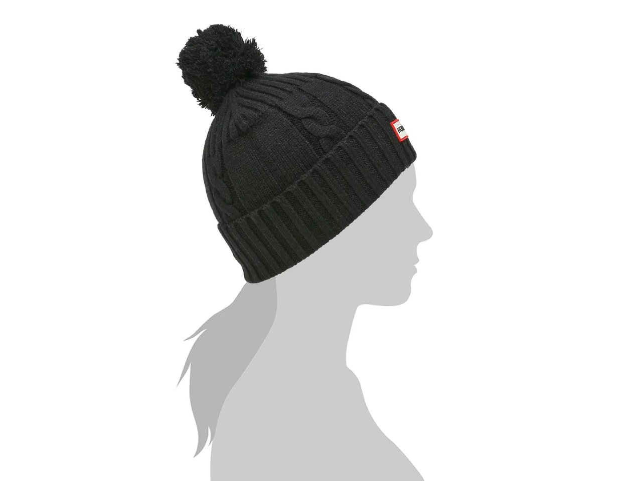Cable Pom Beanie