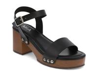Emelia Platform Sandal Black view