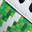 Grand Court Minecraft Sneaker - Men's White view