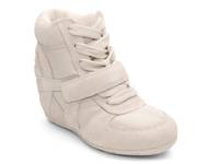 Bowffy Wedge Sneaker Talcum White view
