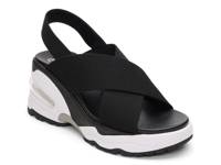 Daxa Wedge Sandal Black view
