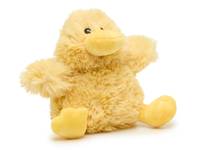 Duck Juniors Warming Stuffed Animal Yellow view