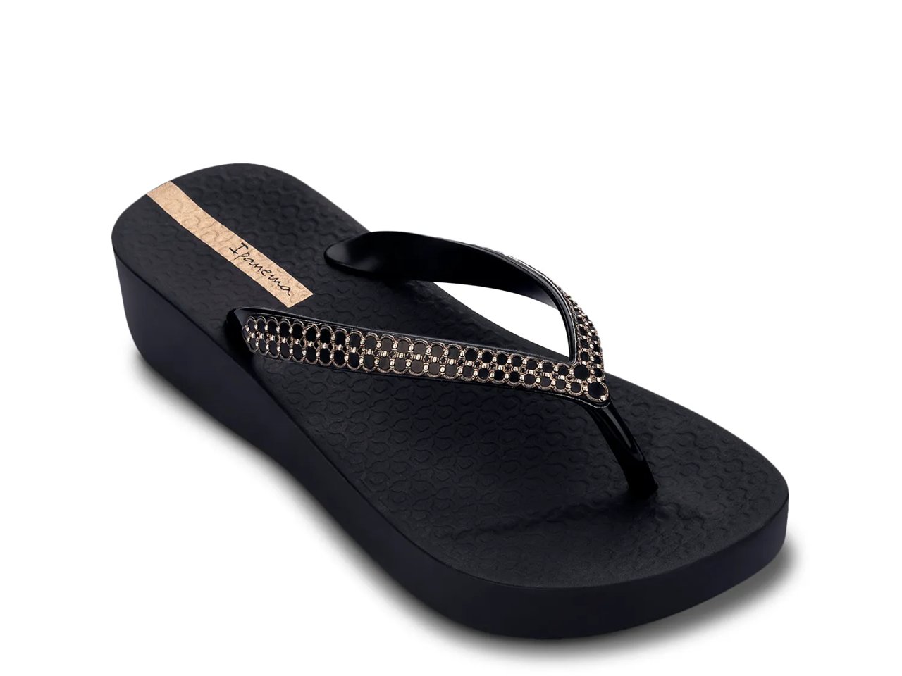 Mesh XI Wedge Flip Flop