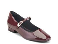Niya Mary Jane Pump Dark Red Patent Synthetic view