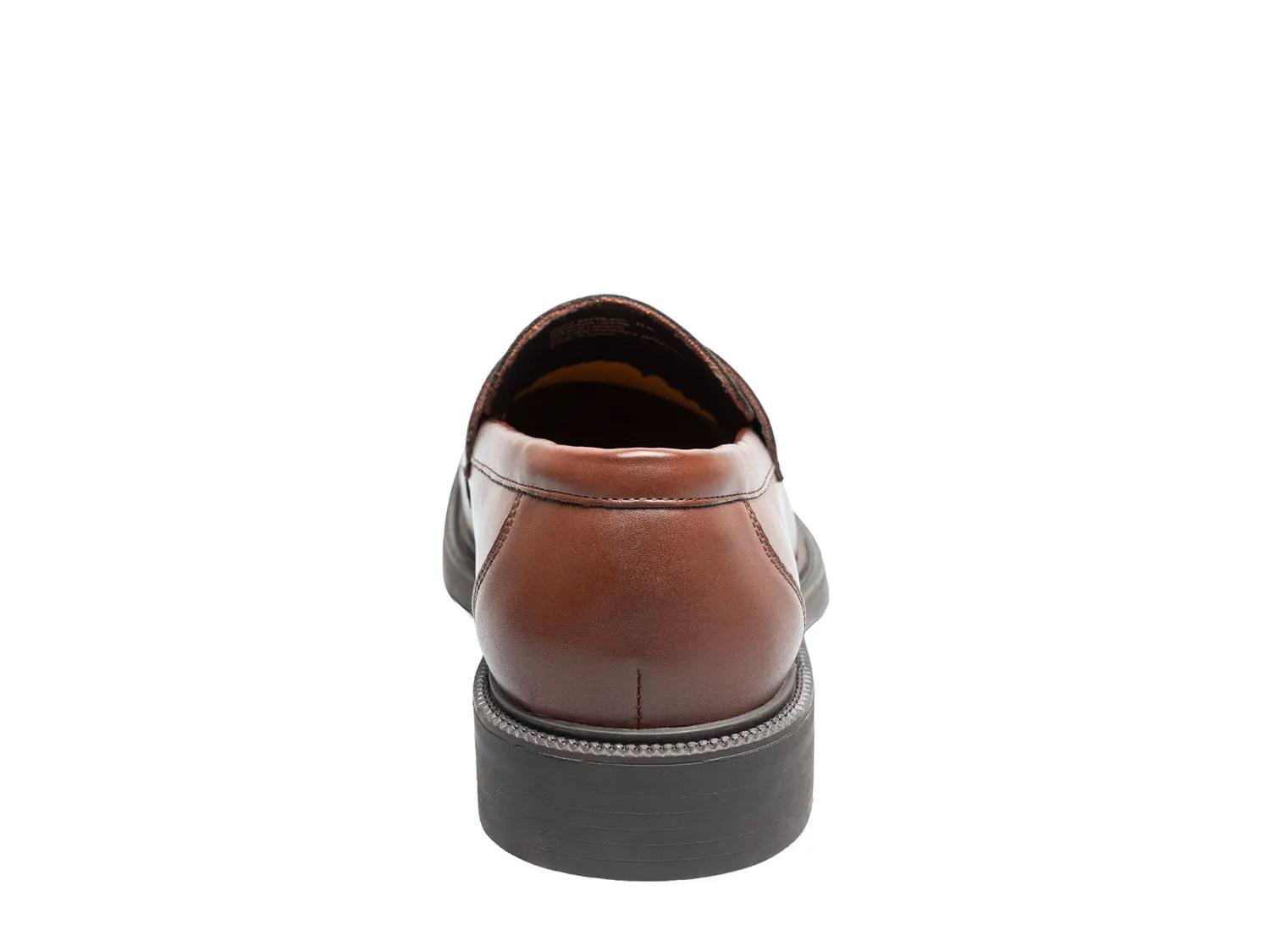 Stacy Adams Shoes Everett Moc Toe Penny Slip On Brown Size 12 — photo 2