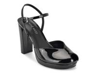 Elanna Platform Pump Black Patent Synthetic view