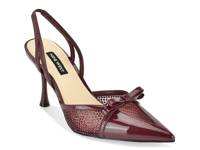 Padell Pump Dark Red view