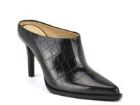 Reiser Mule Black Croc Print view