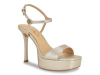 Hendora Platform Sandal Gold Metallic view