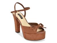 Nessle Platform Sandal Medium Brown view