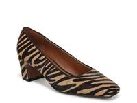 Salino Pump Brown/Black Zebra Print Calf Hair Leather view