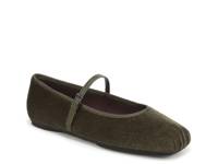 Oriel Mary Jane Flat Dark Green view