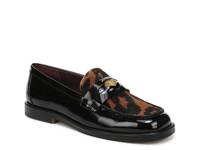 Bessy Loafer Black/Animal Print view
