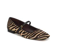Tinsley Mary Jane Flat Zebra Print view