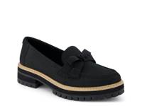 Cara Bow Loafer Black view