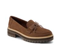 Cara Bow Loafer Dark Brown view