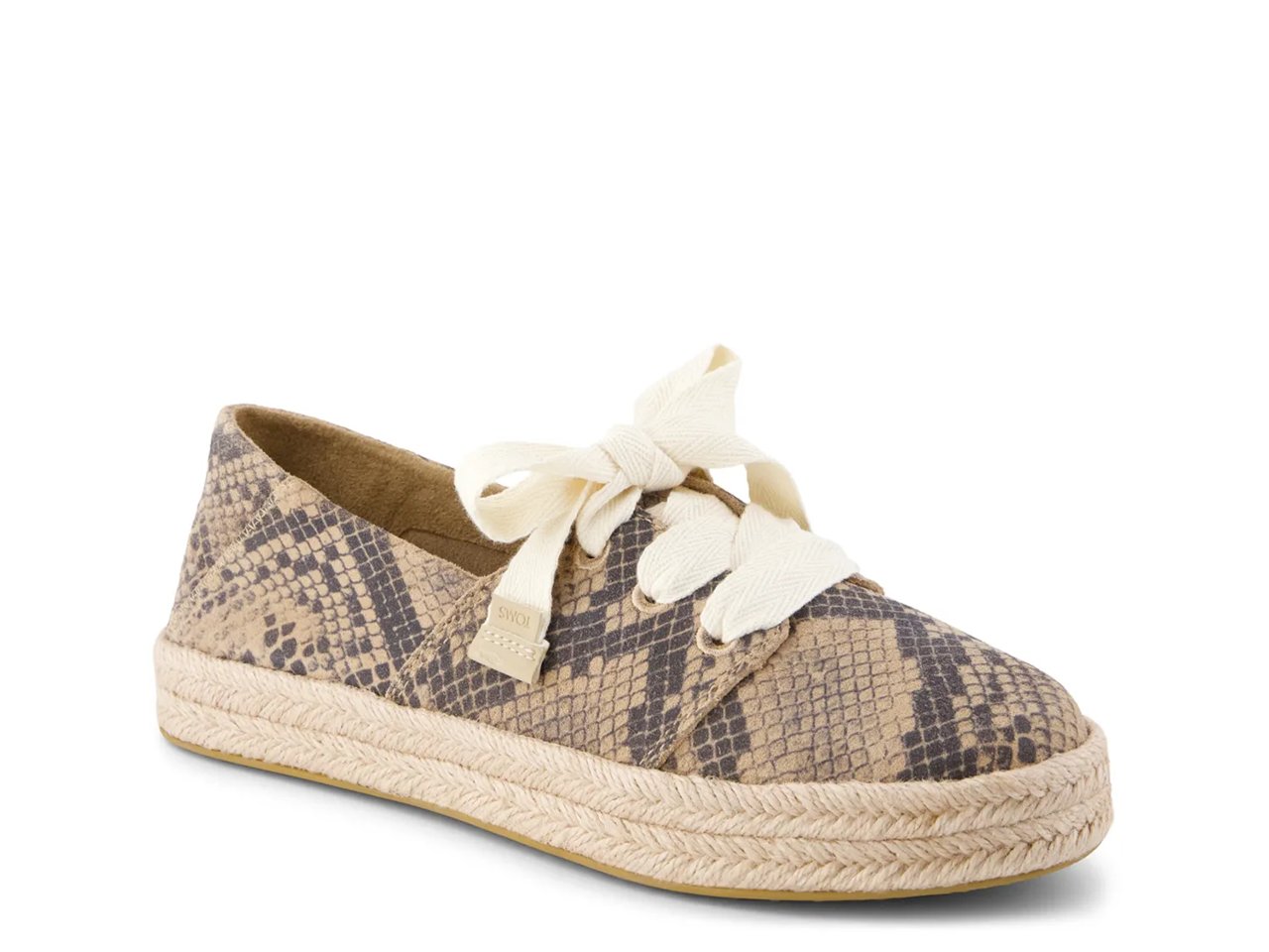 Carolina Lace Up Platform Espadrille Sneaker - Women's