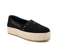 Valencia Espadrille Platform Slip-On - Women's Black view