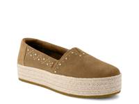 Valencia Espadrille Platform Slip-On - Women's Light Brown view