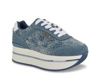 Hansin Platform Sneaker Blue view