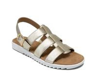 Jara Sandal Gold Metallic view