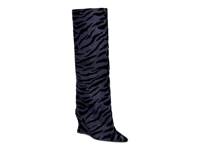 Kenya Denim Wedge Boot Denim Blue view