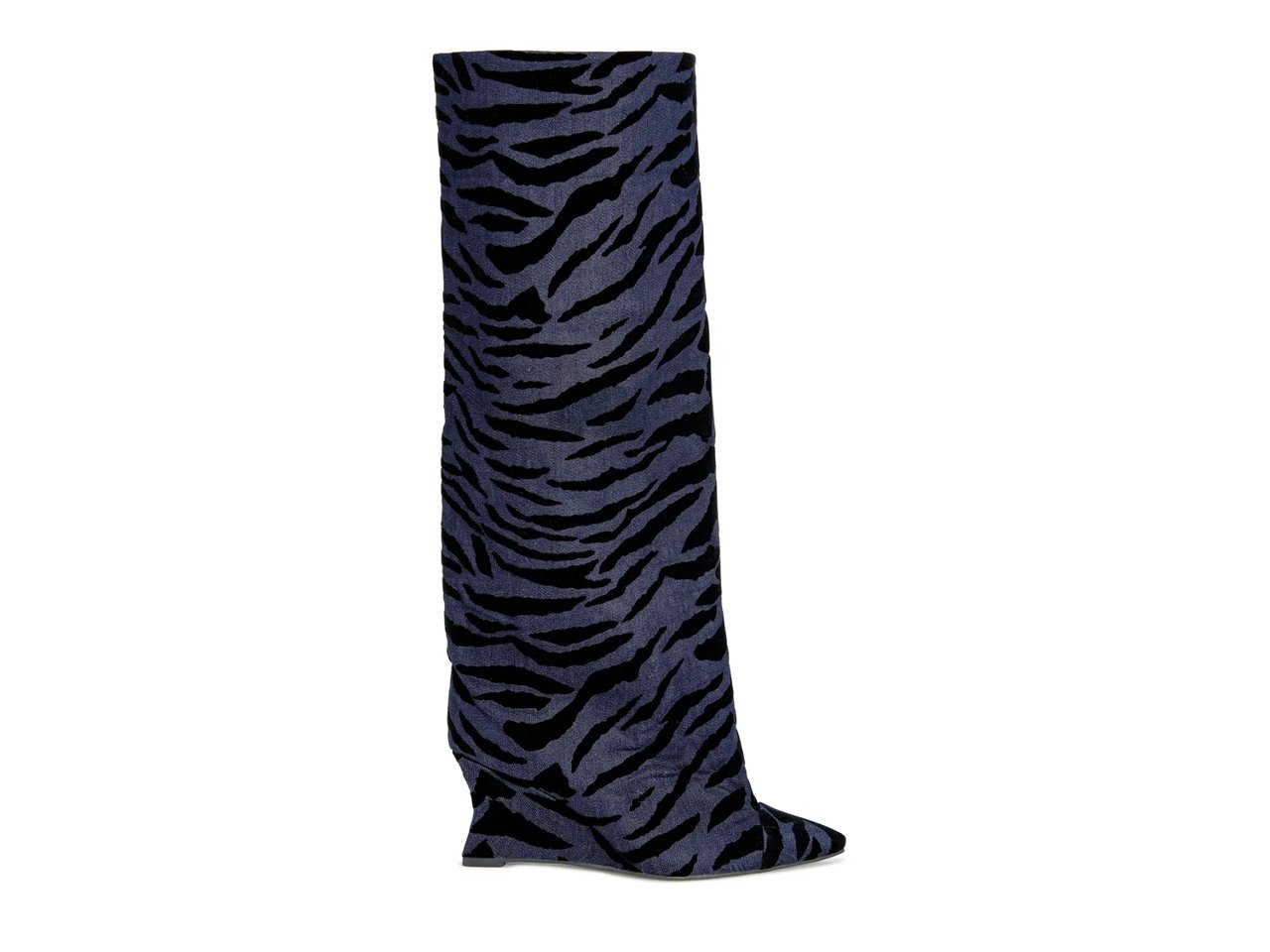 Kenya Denim Wedge Boot