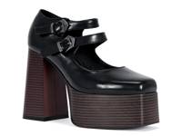 Moxie Platform Pump Black view