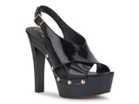 Caulira Platform Sandal Black view