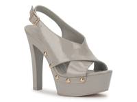Caulira Platform Sandal Grey view