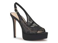 Sibilla Platform Sandal Black view