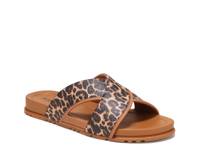 Sun Dreamer Sandal Tan Leopard Print view