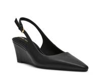 Cookie Wedge Pump Black Synthetic view
