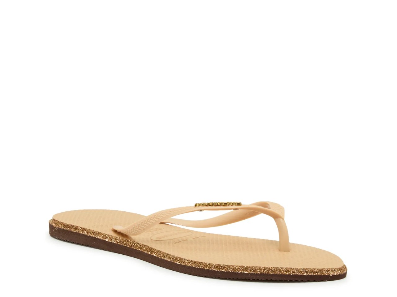 Slim Point Glitter Flip Flop - Women's