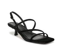 Tania Sandal - Women's Black Velvet view