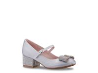 Larna Mary Jane Pump - Kids' Silver Metallic view