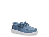 Wally Stretch Sox Slip-On - Kids' Medium Denim blue view