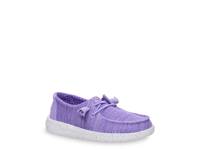 Wendy Stretch Sox Slip-On - Kids' Purple view